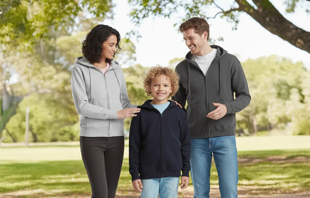 Fruit of the Loom Classic hooded sweat jacket