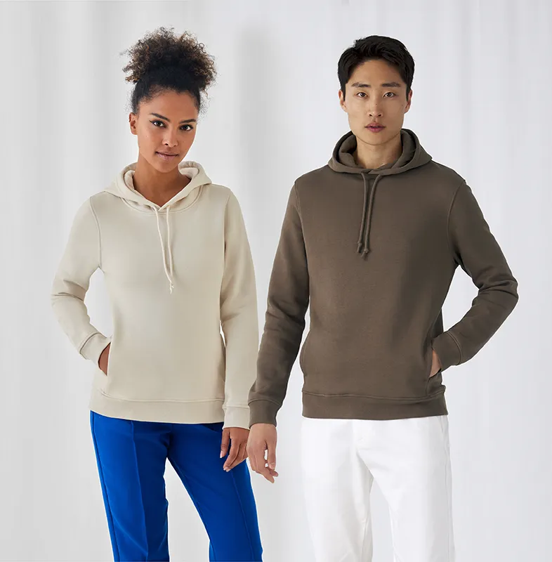 B&C INSPIRE HOODED kapucnis pulóver