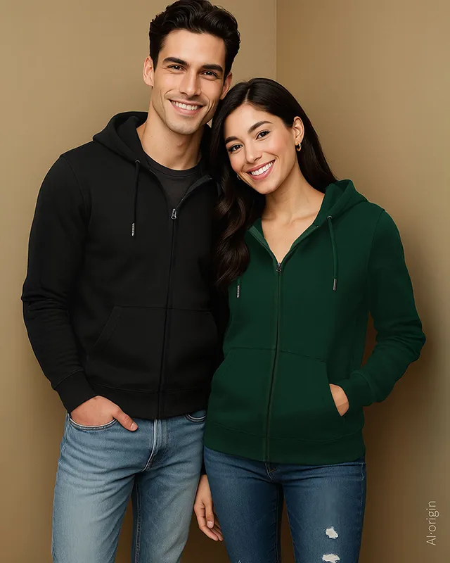 Ziphoodie zipzáras pulóver