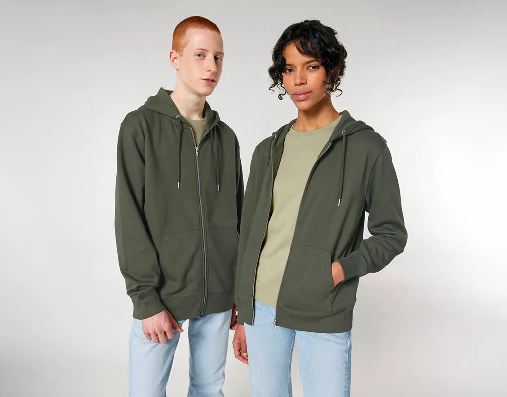 Stanley/Stella Cultivator 2.0 cipzáras kapucnis pulóver