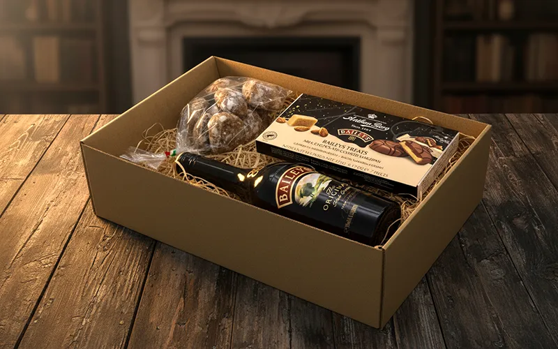 Bailey's eredeti ír krémlikőr 0,5l 17%, Anthon Berg Baileys marcipánnal töltött krémlikőr ízű tejcsokoládé 7 db 175 g