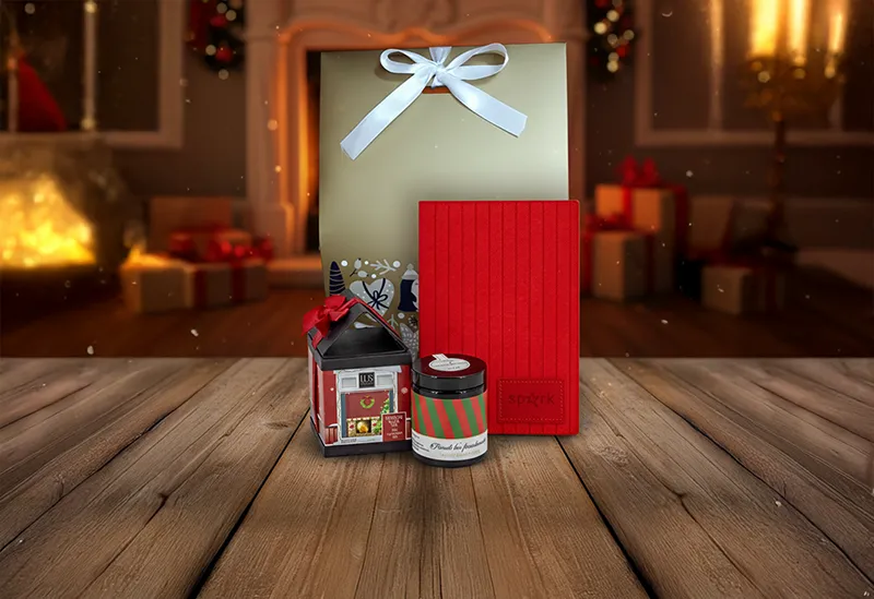 Karácsonyi üzleti ajándékcsomag