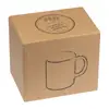 Fekete bögre színes belsővel, 300 ml