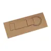 Kulcstartó textil szalaggal
