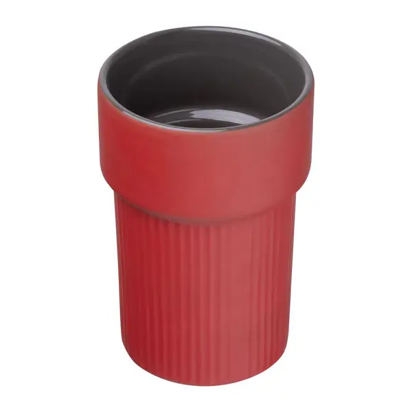Málta gumírozott kerámia bögre, 300 ml