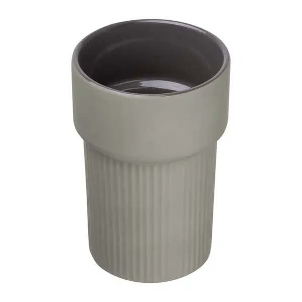 Málta gumírozott kerámia bögre, 300 ml