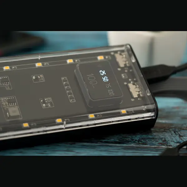 Áttetsző Darwin 10.000 mAh Power bank 9