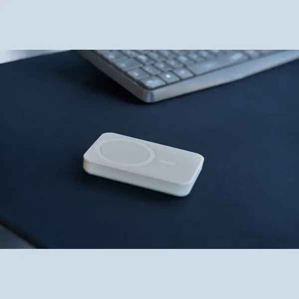 Fehér Wels vezeték nélküli power bank, 5000 mAh 4