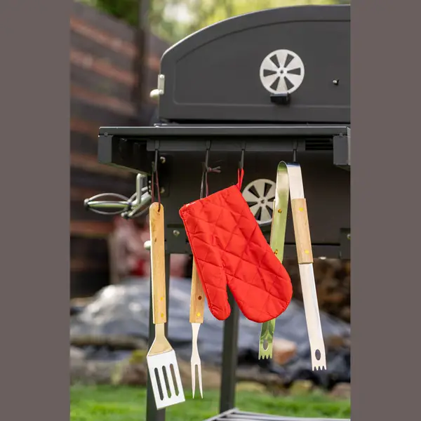 Fekete Aurora grill szett 2