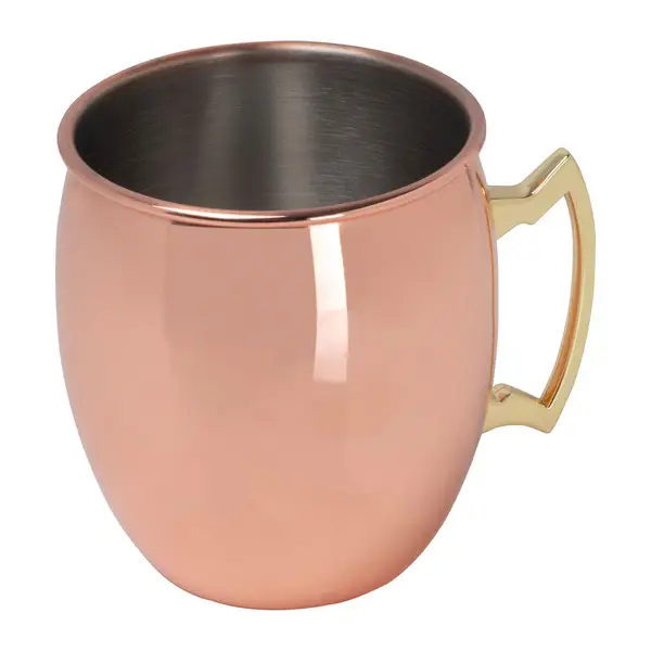 "Moscow Mule" réz bevonatú acél pohár, 500ml