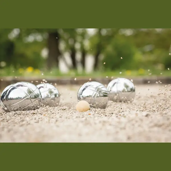 Zöld Petanque 6 acélgolyóval 9