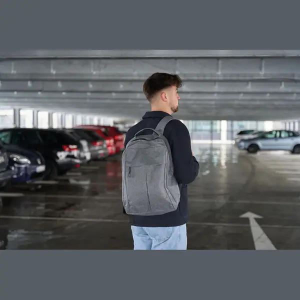 Szürke Szürke laptop hátizsák 5