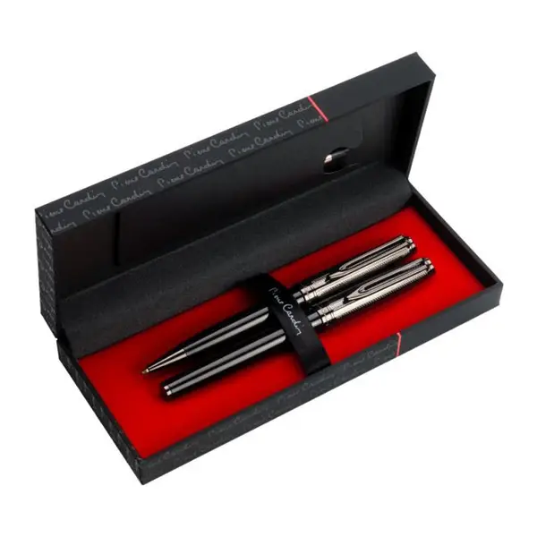 PIERRE CARDIN ODETTE SET of ballpoint pen and foun