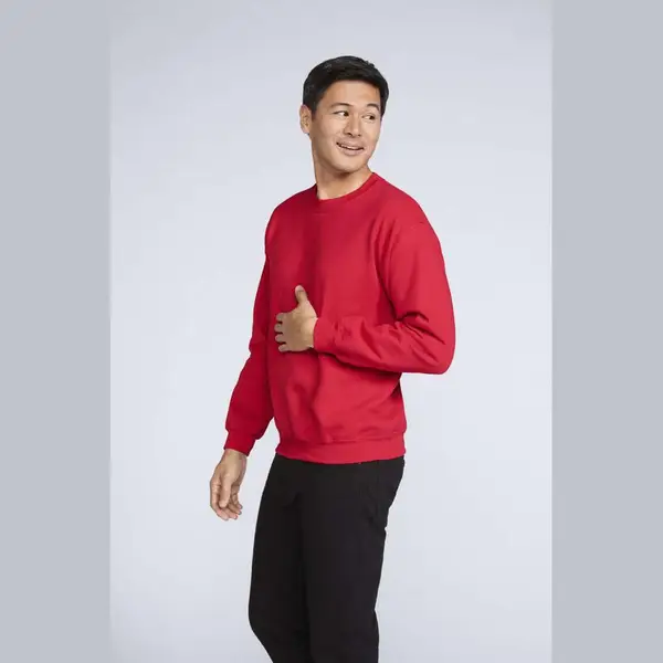 Antique Cherry Red Heavy Blend™ Adult Crewneck Sweatshirt 4