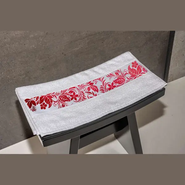 Olima Towel With Sublimation Bordure