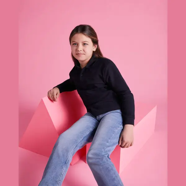 Estrella hosszú ujjú galléros póló