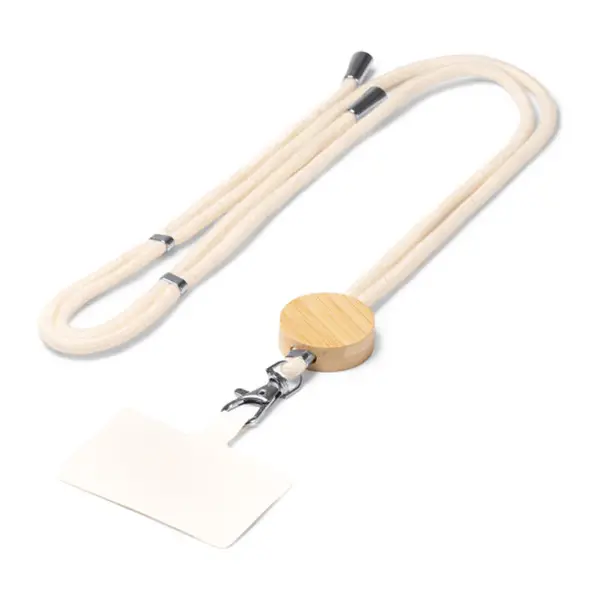 Bambusz telefontartó pánt