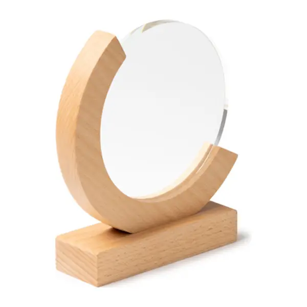 Kör alakú üveg trófea