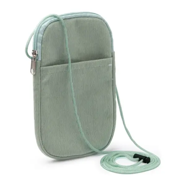 Korbársony mobiltartós válltáska