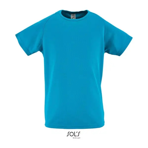 Sol’S Sporty Kids Raglan-Sleeved T-Shirt