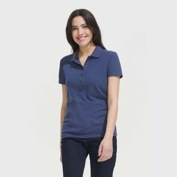 Phoenix Women Cotton-Elastane Polo Shirt
