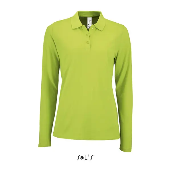 Perfect Lsl Women - Long-Sleeve Piqué Polo Shirt