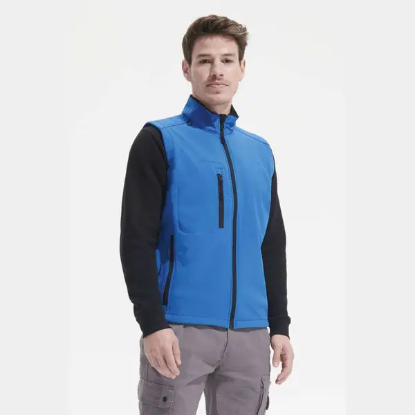 Rallye Men Sleeveless Softshell Jacket