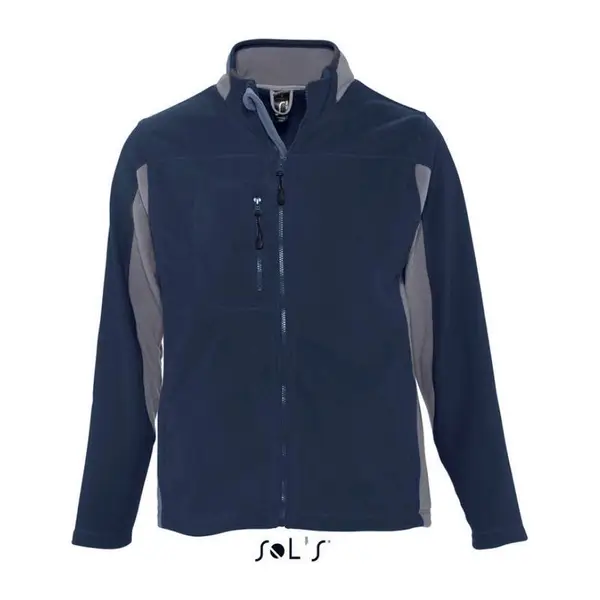 Nordic Men’S Bicolor Zipped Fleece Jacket