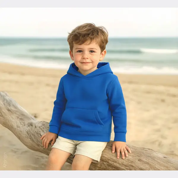 Classic Gyerek Kapucnis Pulóver