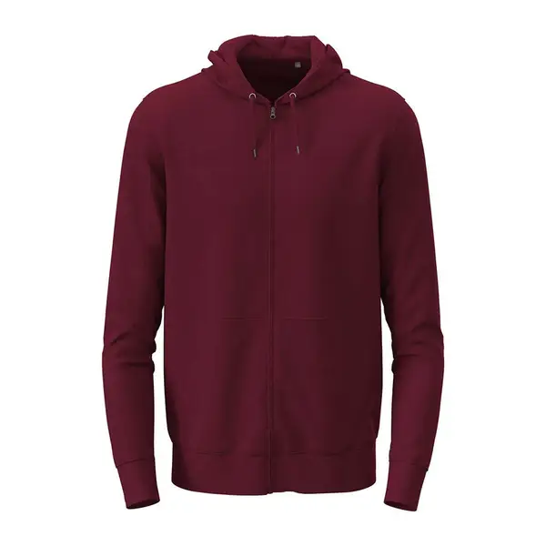 Klasszikus cipzáras kapucnis pulóver