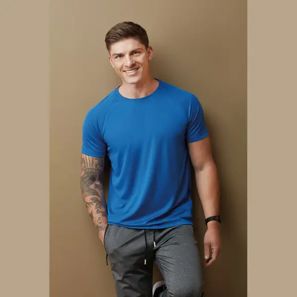 Mesh Raglan Uniszex Póló