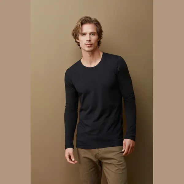 Stretch-T Uniszex Hosszú Ujjú Felső