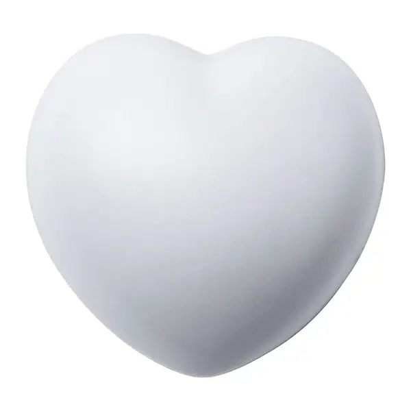 Szív alakú stresszoldó labda, PU hab.