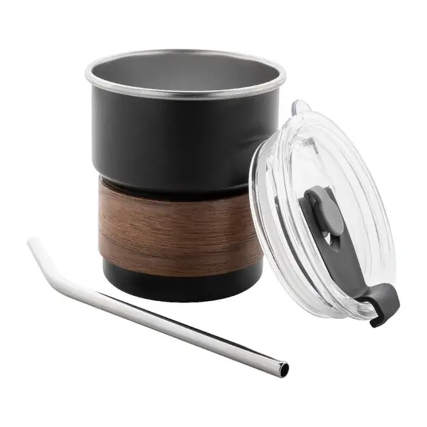 Újrahasznosított rozsdamentes acél utazó pohár