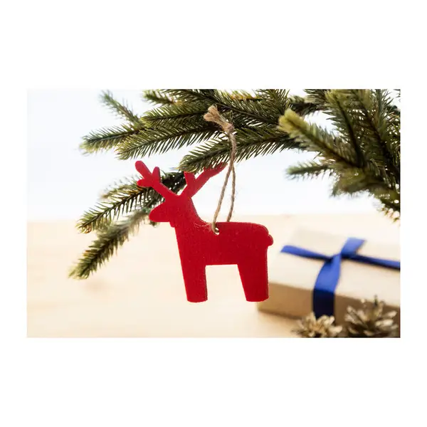 RPET karácsonyfadísz, hópehely