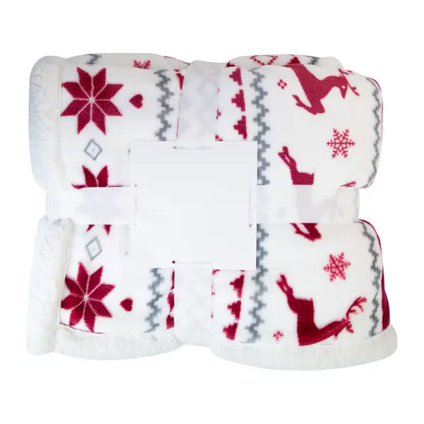 RPET Christmas blanket