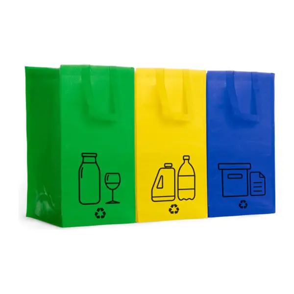 Szelektív hulladékgyűjtő táskák