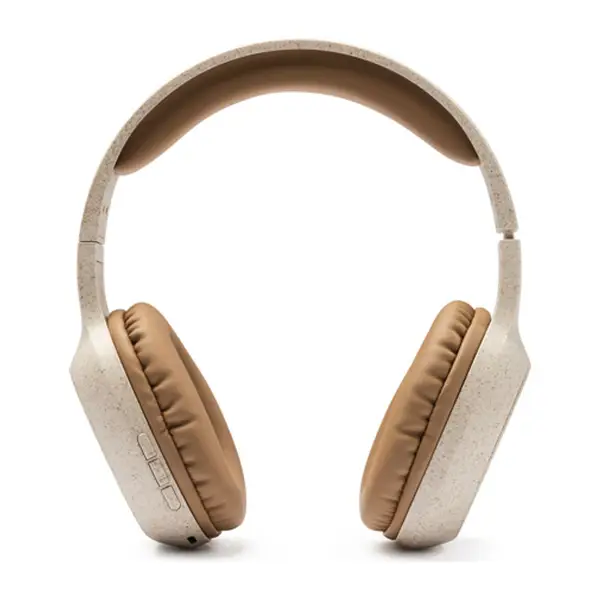 Vezeték nélküli fejhallgató búzaszálból