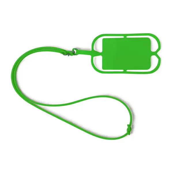 Szilikon nyakpánt mobil tartóval