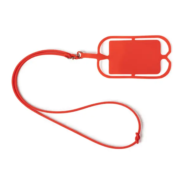 Szilikon nyakpánt mobil tartóval