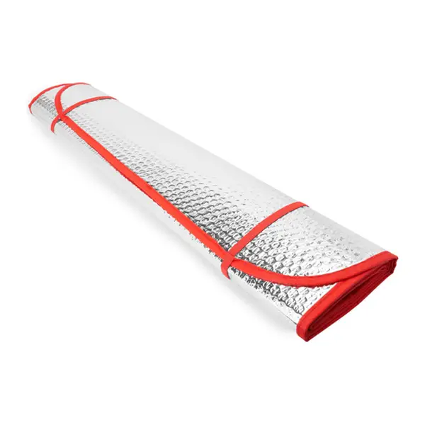 Autós napellenző színes szegéllyel 130x65 cm