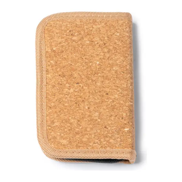 Szerszámkészlet parafa tokban