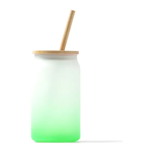 Borosszilikát színátmenetes üvegpohár