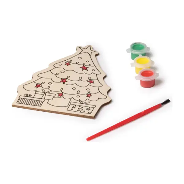 Fa karácsonyi színezőkészlet