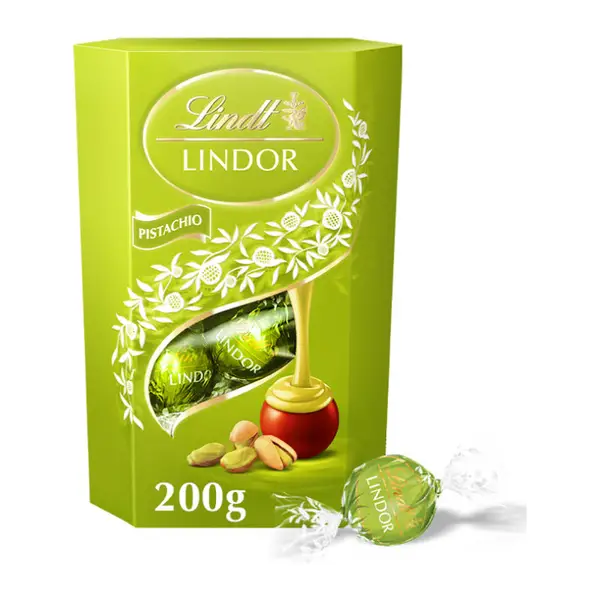 Lindt Lindor Pisztáciás golyók 200g 