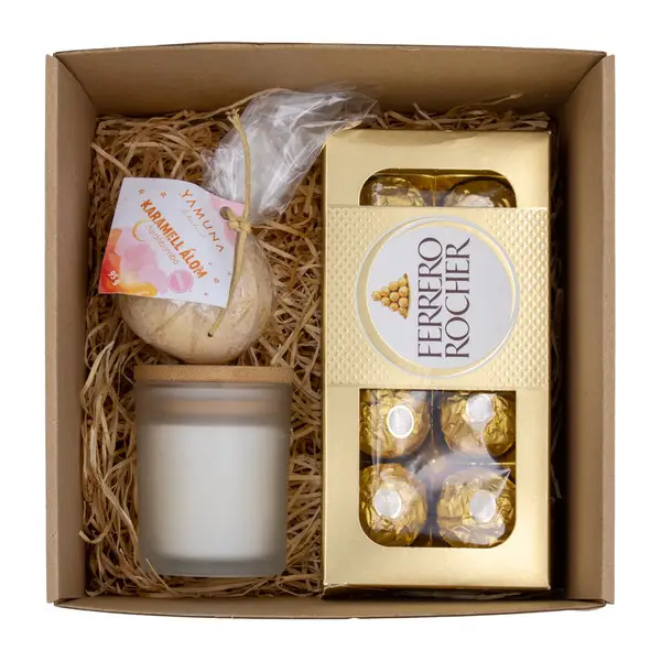 Gyertyafényes ajándékcsomag