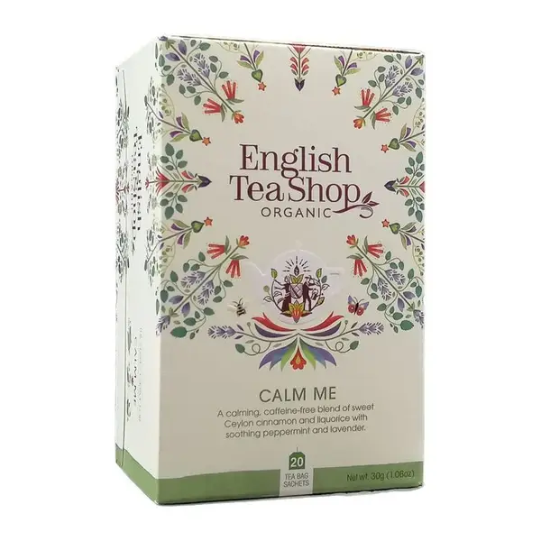 English tea Shop Wellness Calm me bio tea