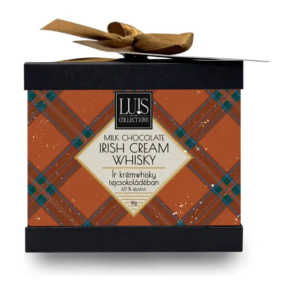 Ír krém whisky tejcsokoládéban 90g.