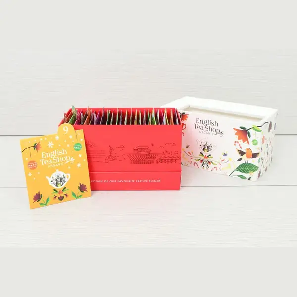 English Tea Shop  Adventi bio teakalendárium 