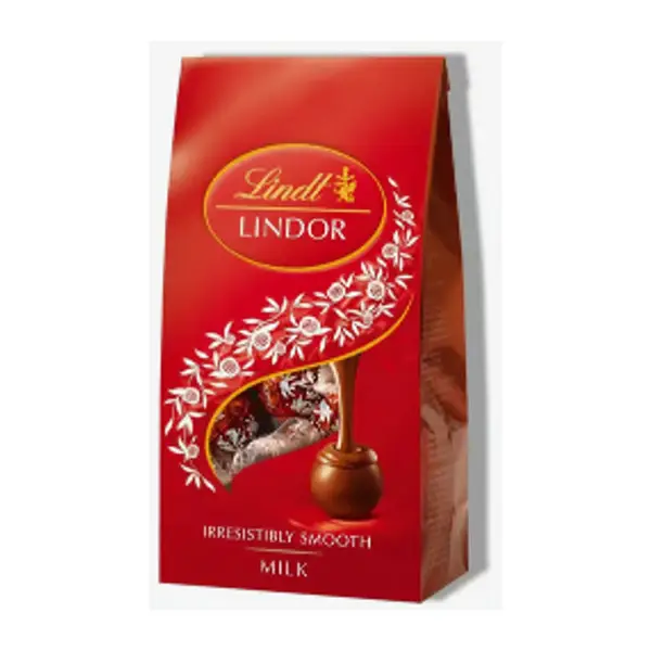 Lindt Lindor tejcsokoládé golyó, 137 g